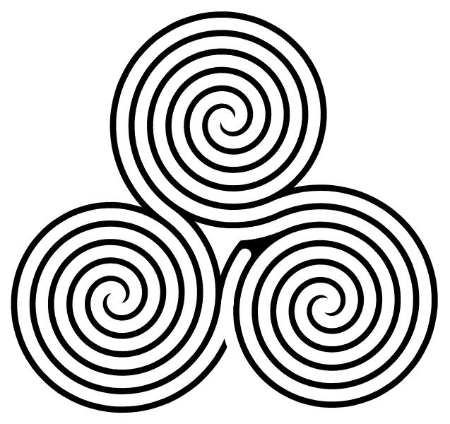 Triple-Spiral-labyrinth